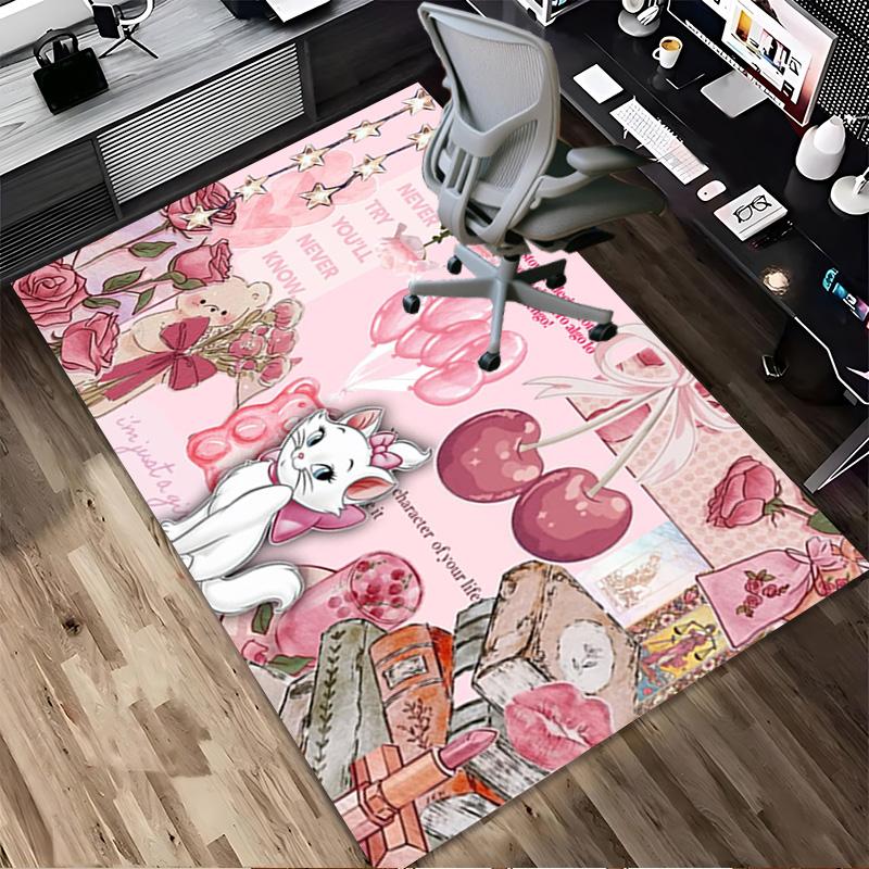 Pink Romance Living Room Nonslip Area Rug Soft Carpet For Bedroom Game Playroom Sofa Office Home Decor Doormat Christmas Gift C922262