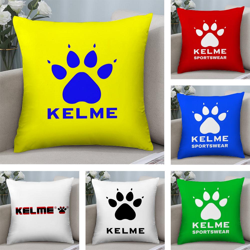 Luxury Fashion KKelme Cushion Cover Soft Plush Fabric DoubleSided Printed Sofa Cushion Cover for All Seasons Home Decor Gift