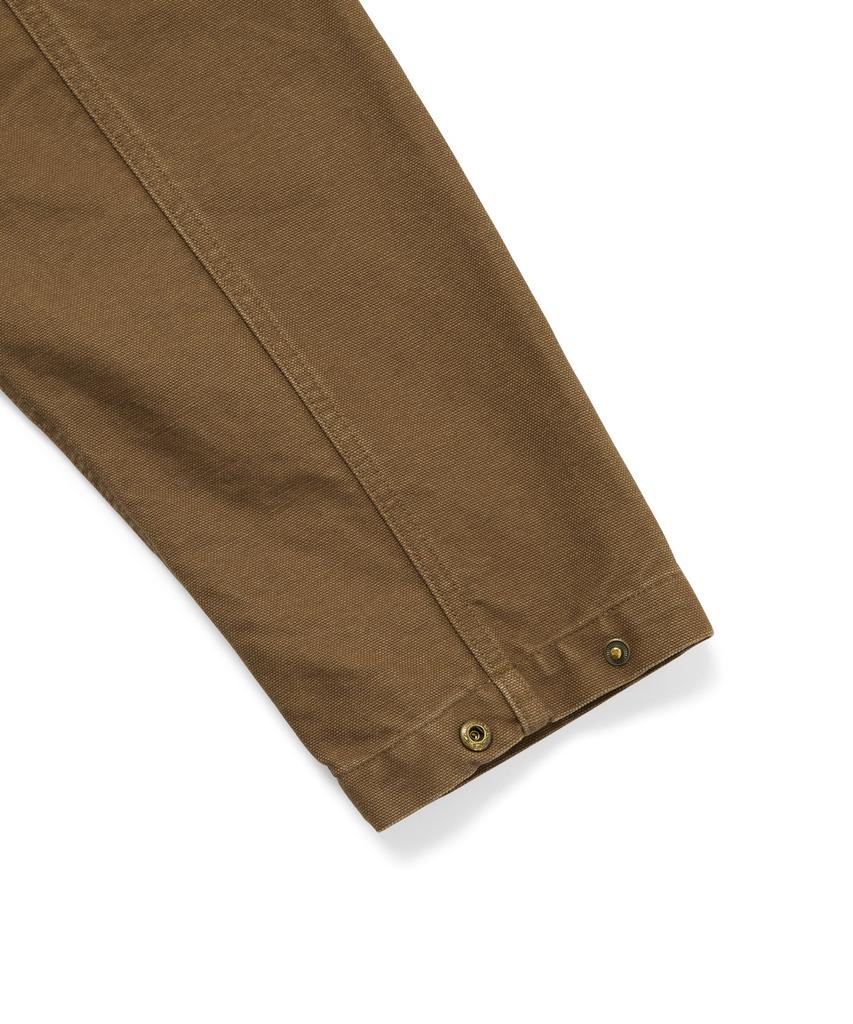THISISNEVERTHAT Canvas Hooded Jacket Light Brown