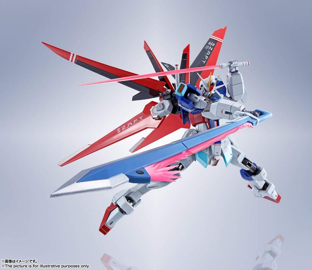 TAMASHII NATIONS METAL ROBOT Spirits Mobile Suit Gundam SEED DESTINY Force Impulse Gundam 140mm Painted Movable Figure [SIDE MS] Approx.