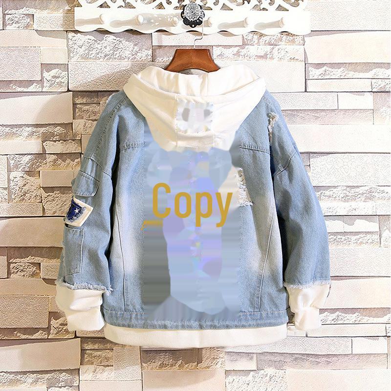 Attack On Titan: Eren, Mikasa, Levi Survey Corps Casual Denim Jacket (Unisex)
