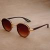 Retro Round Frame UV400 Sunglasses for Men Women Fashion Neutral High Quality Outdoor Driving Glasses