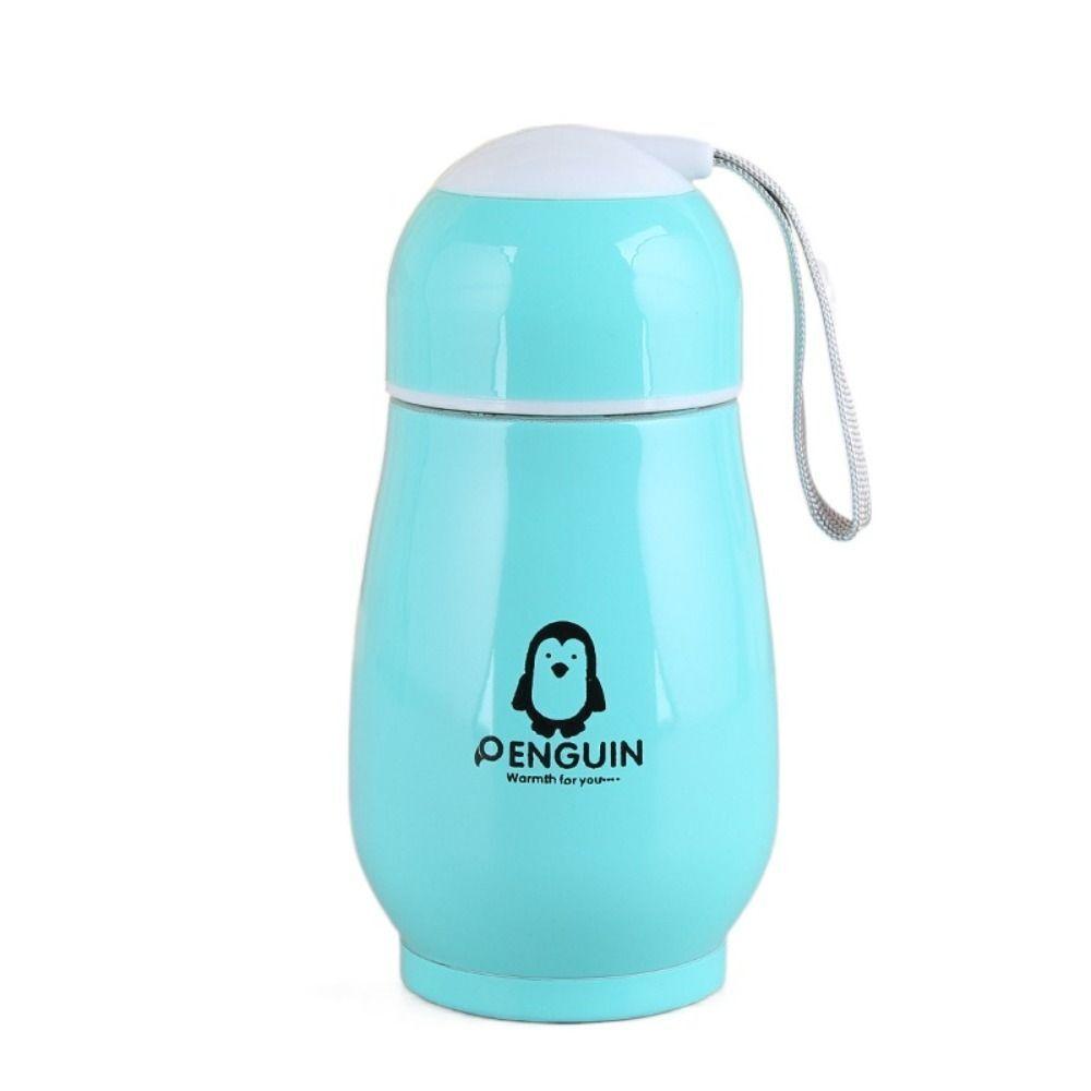 Edelstahl Mini Pinguin Thermobecher Thermoskanne Vakuumflasche Sportbecher