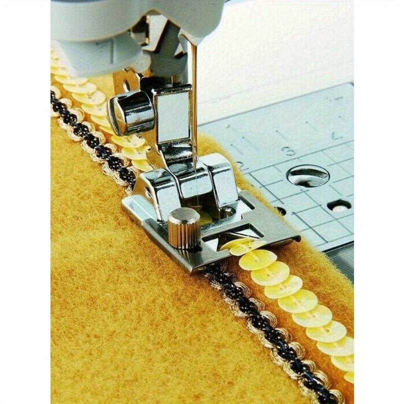 

1pc Sewing Machine Presser Foot one-size серебряный