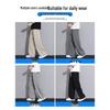 Pantalon Casual Droit à Séchage Rapide en Soie Glacée pour Homme