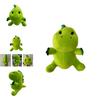 Adorable Pickle The Dinosaur Plush Stuffed Animal For Kids 11.8 Inch Soft Toy