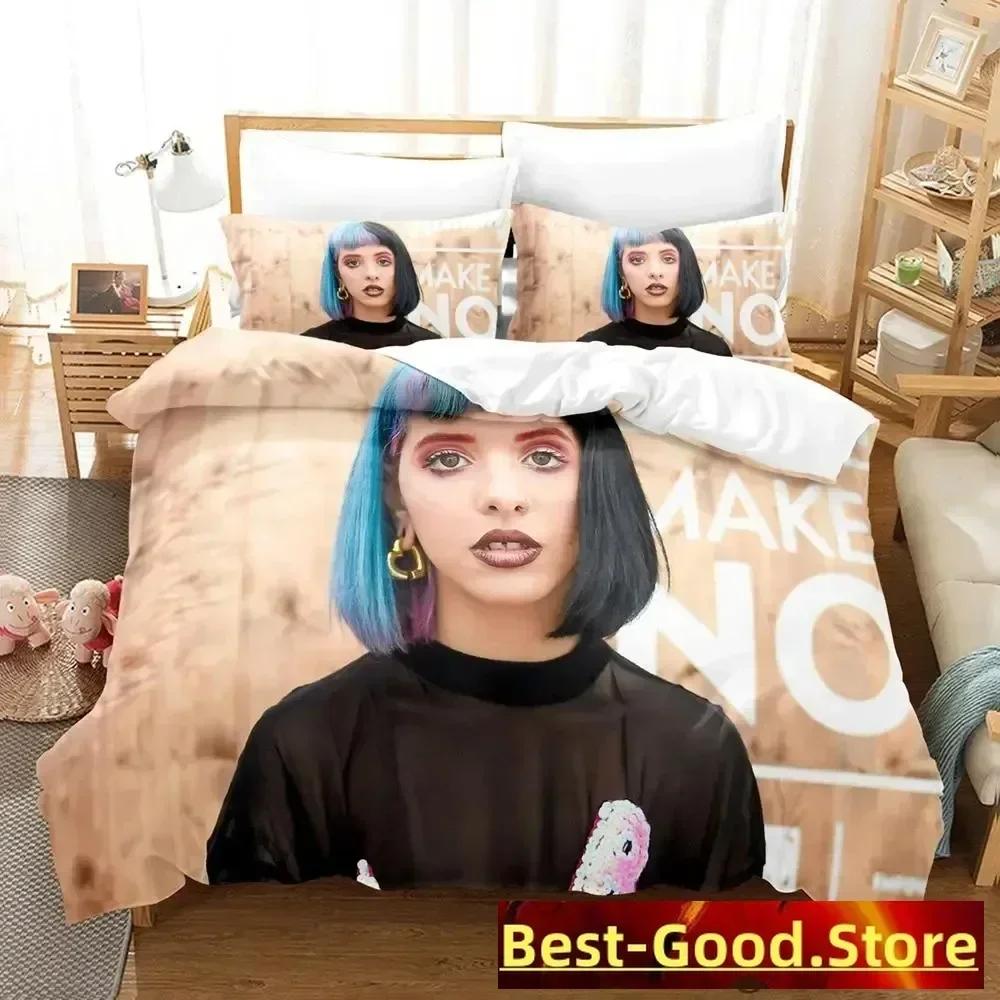 2023 Sexy Singer Melanie Martinez Bedding Set Duvet Cover Sheet Printed Pillowcase Bed Full Queen King Size Comforter Bedroom