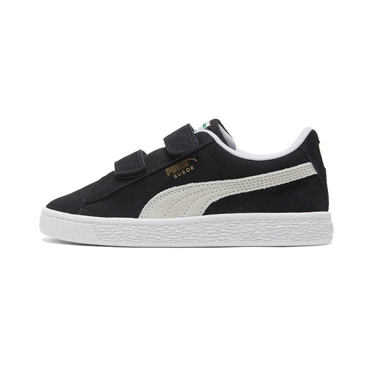 PUMA Suede Classic Xxi (Middle Kids) Casual Shoes White/Black Kids 380563-01 EU 28