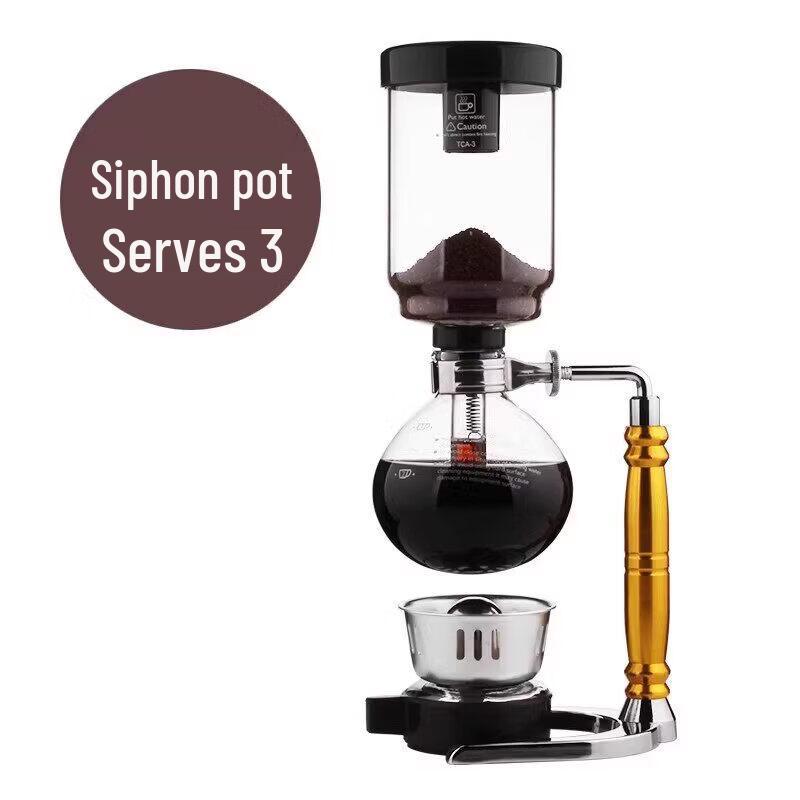 QYW Glass Syphon Coffee Maker