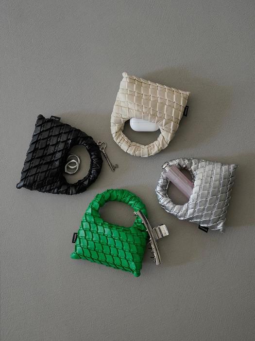 

KWANI Textured Hobo Micro 4color (Item 1) Vanilla