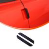 Glossy Piano Black 4PCS Outer Door Handle Panel Sticker For Corvette C6 2005-13