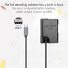 PD USB-C To EP-5A EN-EL14 Dummy Battery Power Adapter for Nikon D3100 D3200 D3300 D3400 D3500 D5100 D5200 D5300 D5500 D5600