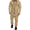 Hooded  Jumpsuit, Workwear, Comfortable And Stylish, Winter Clothes for Men, Jumpsuit Men, Men'S Winter Clothes