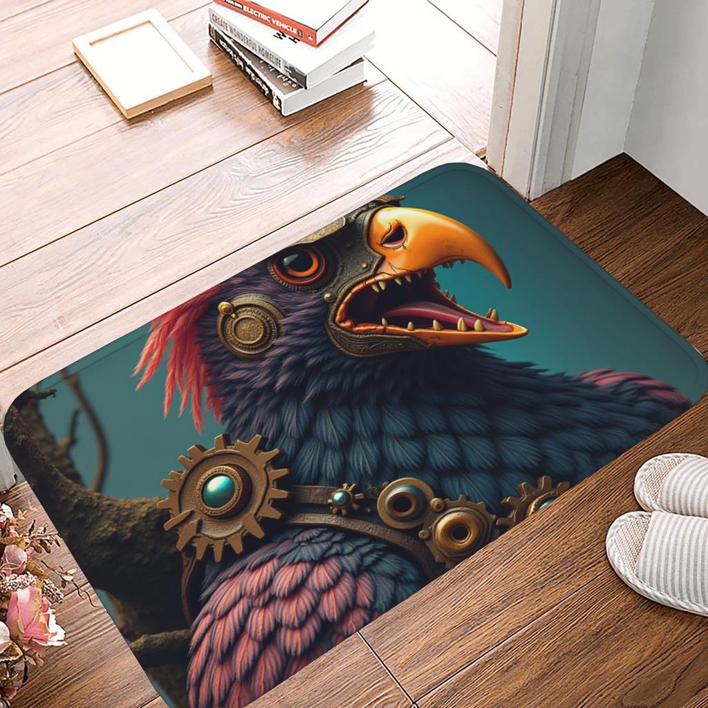 1PC Tranquil Waters Kitchen Rug Non-Slip Door Mat Pop design Bathroom Rug Bath Mat Carpet for Home Sink Laundry ecoreeree