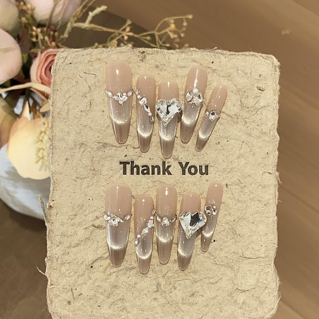 Iceland's Pure Handmade Smile French Cat Eye Pearl Broken Diamond Pile Diamond Iceland Can Be Detached