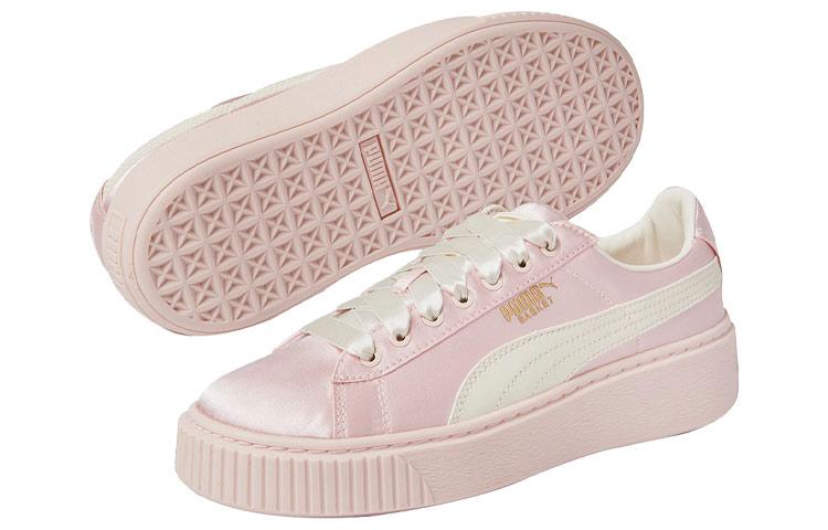 Women's Sneakers PUMA Basket Platform Tween 'Pink' Women's