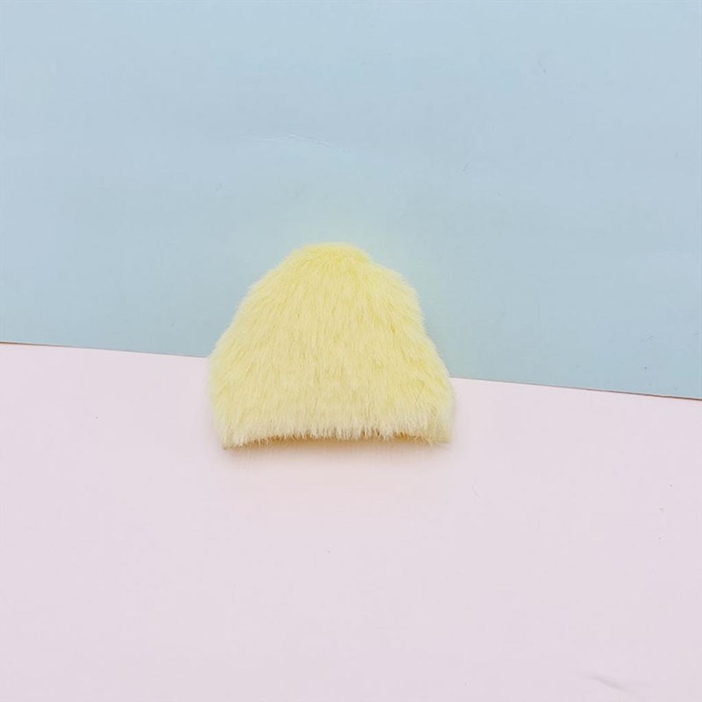 DIY Bangs Hair Clip Plush Cat Ears Hair Barrettes Lovely Handmade Furry Hair Barrettes Hairstyle Accessories