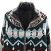 Missoni Fair Isle Pattern Knit jacket 48 Multi Cotton filling Men's Used