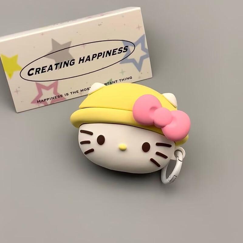 

Hello Kitty Yellow Sun Hat Silicone Case for AirPods Pro/Pro 2