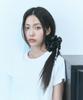 Oart Beads Scrunchie [Metalic Black]