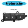 Automotive Accessories Ventilated Heating Button Electronic Handbrake Switch Button for 2013-2016 Indicator Switch