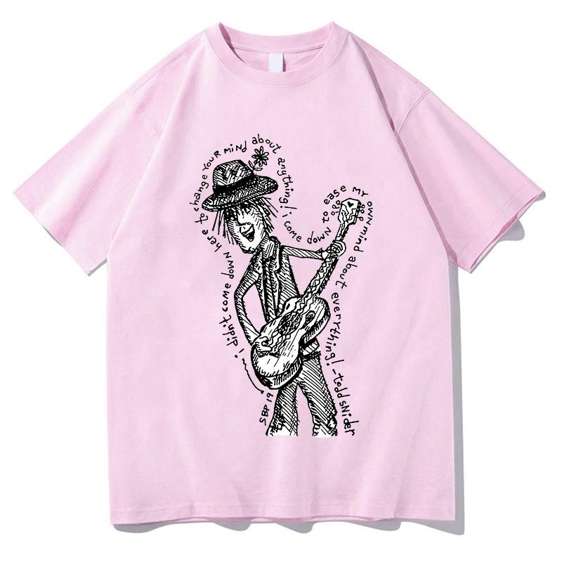 Todd Snider T-Shirts Casual Merch Cotton High Quality T Shirts Cartoon Print Funny Clothing Unisex Comfortable Tees Streetwear