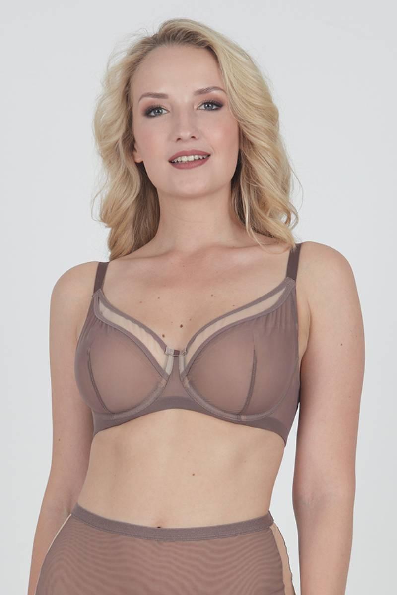 

Бюстгальтер із м якою чашкою ZeBra (75219) 75F brown-nose кольору