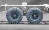 scale Wheel Set for plastic model SCXWM35029 Scale-X 1/35 CHMZAP-5247G Semi-Trailer (9 wheels) Trumpeter, kit, (Military Vehicle)