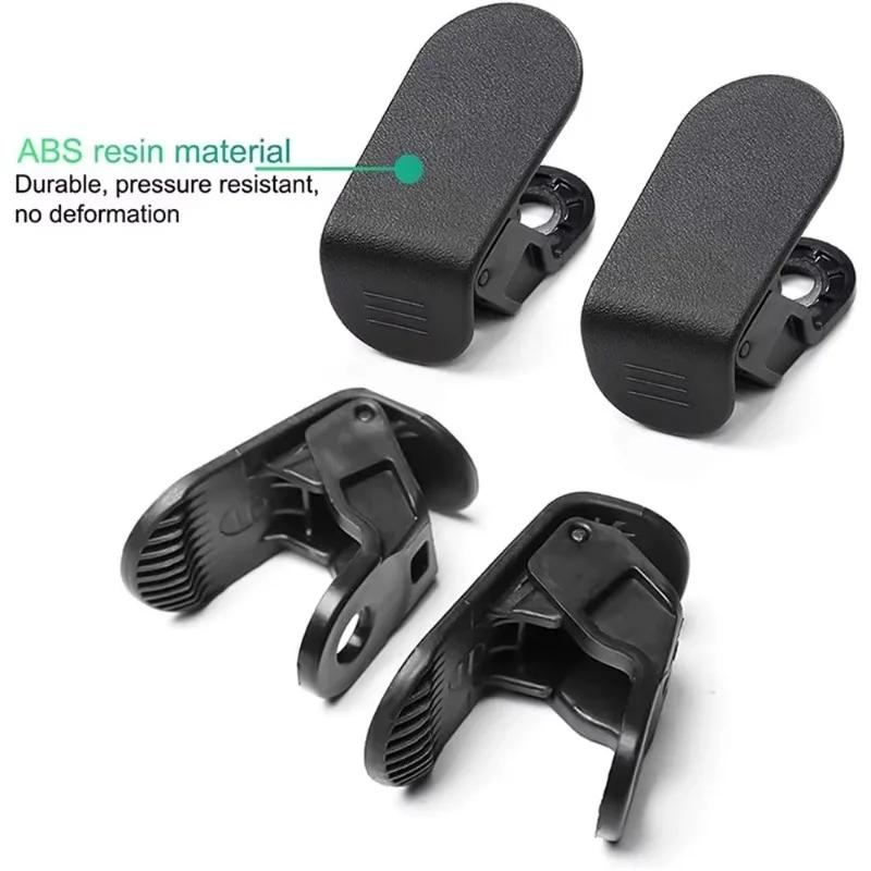 2Pcs Car'S Front Trunk Hook Eject Clip Installation Car Spare Box Hook for Tesla Model 3 2017-2020 ABS Auto Interior Accessorie