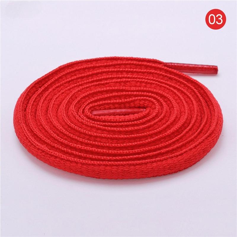Fashion Multi Color Durable Non Fading Round Shoelace Black White Dirt Resistant Versatile Shoelaces Half Round Shoe Accessories