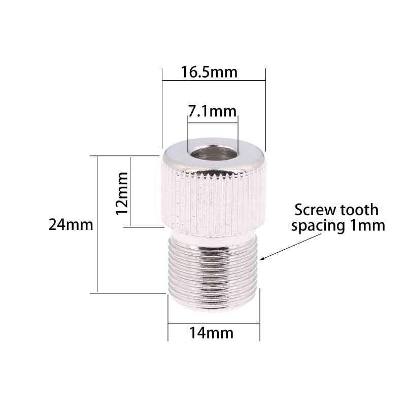 Durable Steel Drill Sleeve 4-10MM M14 Woodworking Bushing for Doweling Jig Accurate Repetitive Drilling Tasks