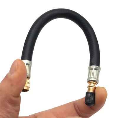 Air Pump Extension Tube Motorcycle Bike Car Tire Air Inflator Hose Inflatable Pump Extension Tube Adapter Twist Tyre Auto Parts