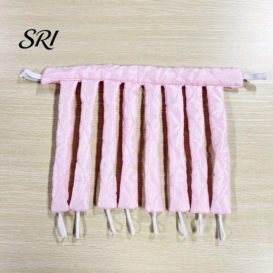 Curl Maker Headband No Heat Hair Curling Rod with Adjustable Strap Eight Claw Overnight Sponge Sleeping Curler Soft Long Curls Roller Styling Tool