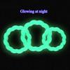 Noctilucent Penis Ring Silicone Cock Ring Foreskin Bondage Cock Cage Sex Toys for Men Rings Ball Stretcher Intimate Goods