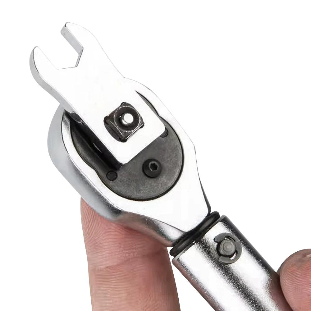 8mm Bike Disc Brake Cable Wrench Opening Head Bike Hydraulic Brakes Bolt Tool Steel for 1/4 Head Torque Wrench