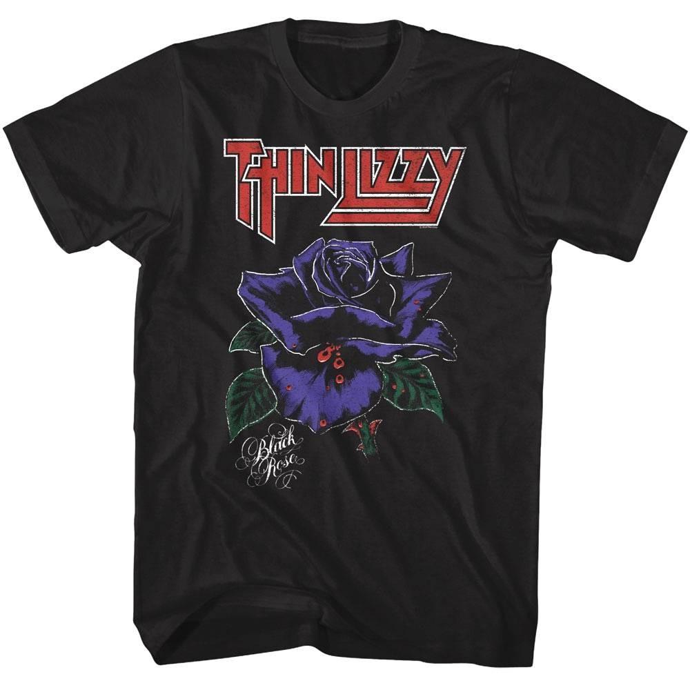 

Thin Lizzy Black Rose Men s T Shirt 4XL