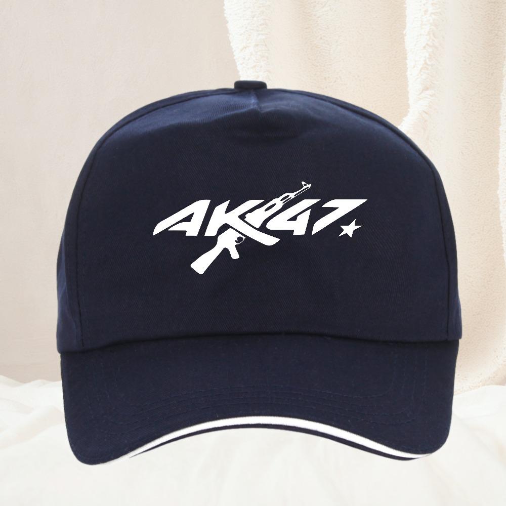 AK Gun Unisex Baseball Cap Tactical Shooting Hats Vintage Outdoor Adjustable Adventure Hat All Seasons Travel Gift Headwear