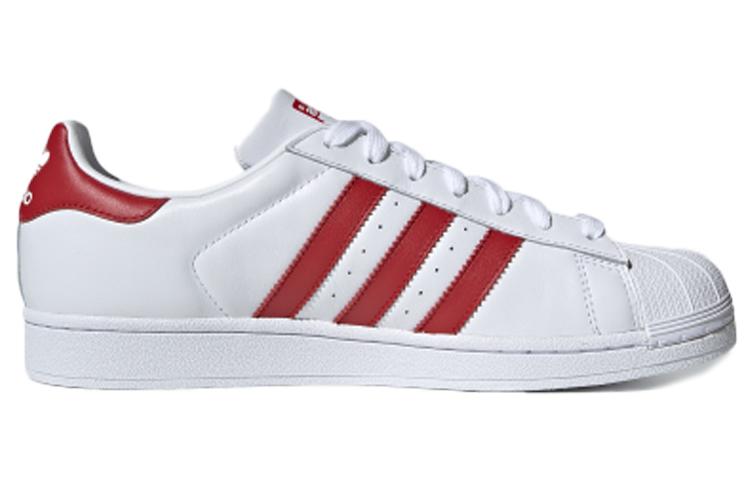 adidas Superstar 'White Scarlet' BD7420