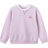 Balabala Kids' Unisex Faux Two-Piece Long Sleeve Sweatshirt