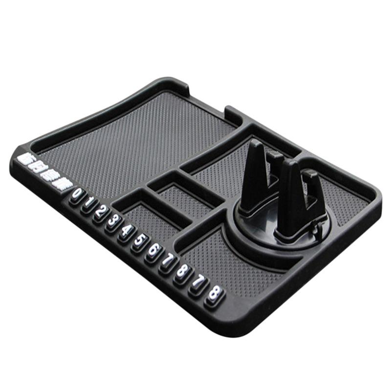 Practical Tool Car Accessories Car Dashboard Portable Bracket Mobile Phone Bracket Car Non-slip Mat Useful