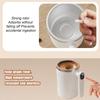 Automatic Stirring Cup Rechargeable Magnetic Mixer Electric Portable Coffee Mug Intelligent Coffee Mug Stainless Steel Coffee Mu