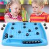 Magnetic Effect Chess Set Battle Chess Educational Checkers Game Portable Chess Board Toys Party Supplies For Family Gathering