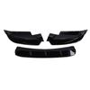 Front Bumper Lip Spoiler 3 Parts Sporty Racing Look Front Bumper Lip Splitter Body Kit for X6 F16 M 