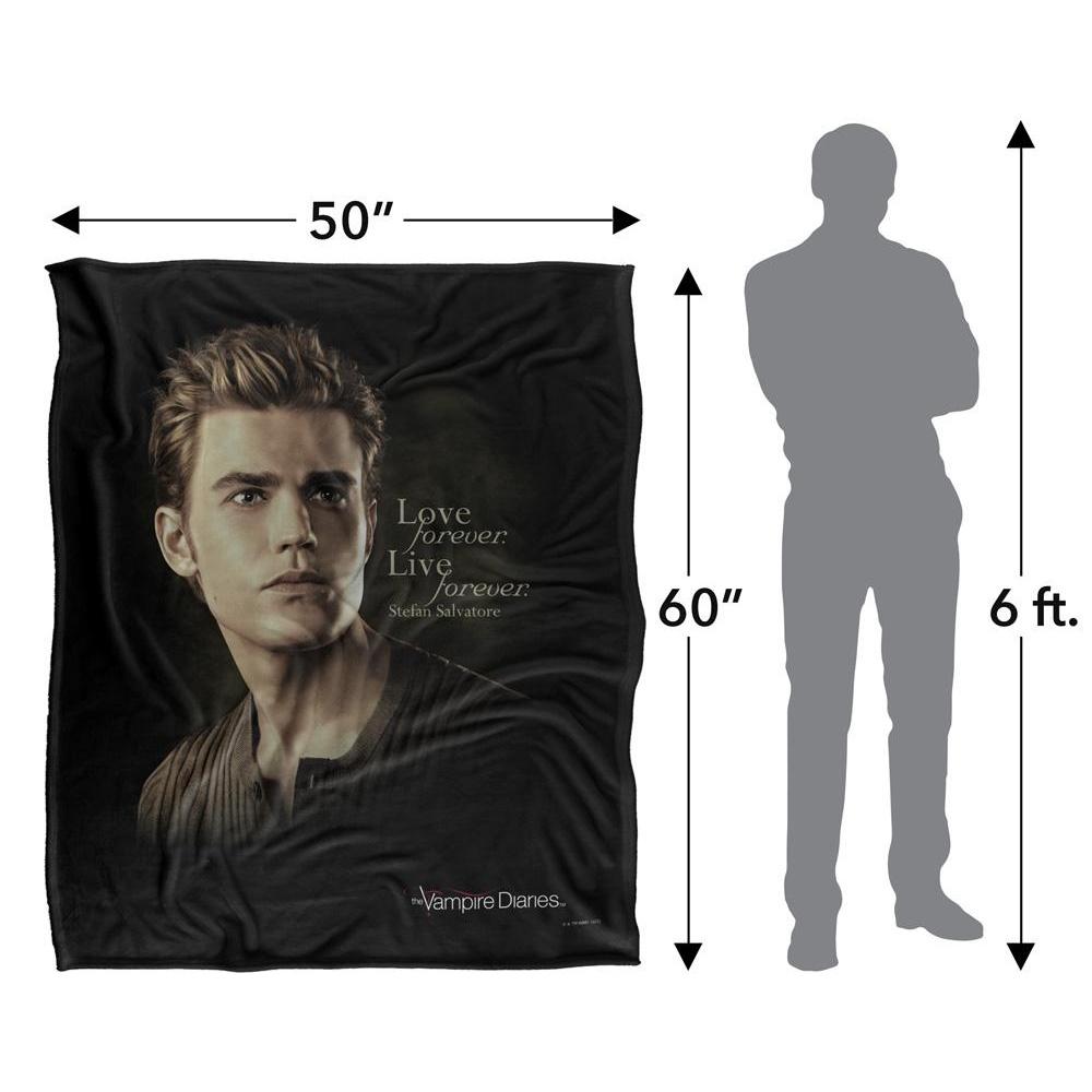 Vampire Diaries Love Forever, Live Forever Stefan Blanket