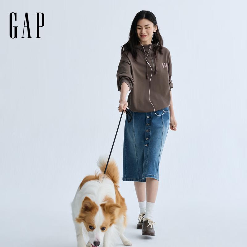 GAP Women s Mid-Length A-Line Denim Skirt 3XL (30)