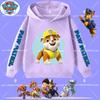 Children's Hooded Sweatshirt New PAW Patrol Boys' Sport Shirt Spring-Autumn Long-Sleeved Pullover Casual Shirt