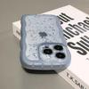 3D Wave Arc Curl Bling Glitter Clear Clear Case For iPhone 17 Air 16 E 15 14 13 12 Mini 11 Pro Plus Shockproof Glossy Phone Case