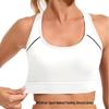 Women's High-Impact Yoga Sports Bra - Shockproof & Wireless for Medium-High Intensity Workouts, Ideal for Large Busts