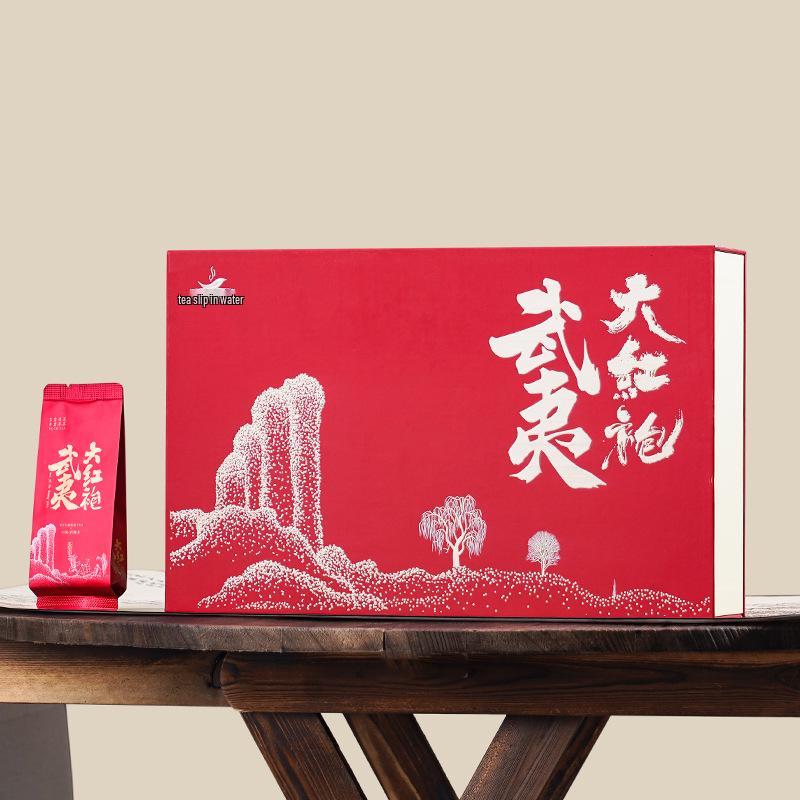Wuyishan Rougui Da Hong Pao Premium Tea Gift Box – Mid-Autumn Souvenir with Rich Flavor