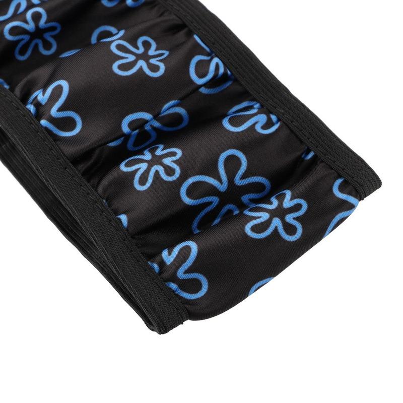 38cm Car Steering Wheel Cover Flowers Print Anti-slip Universal Auto Steering Wheel Protector Interior Accessories